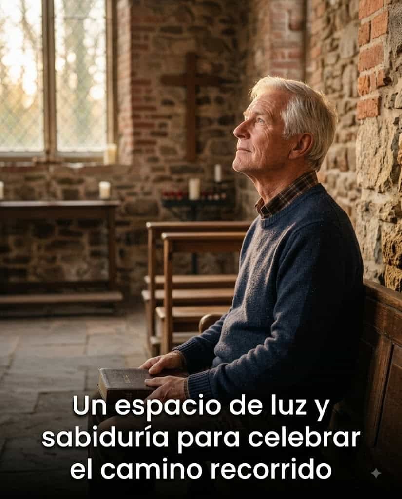 Imagen de Roberto de 60 años en la Iglesia
